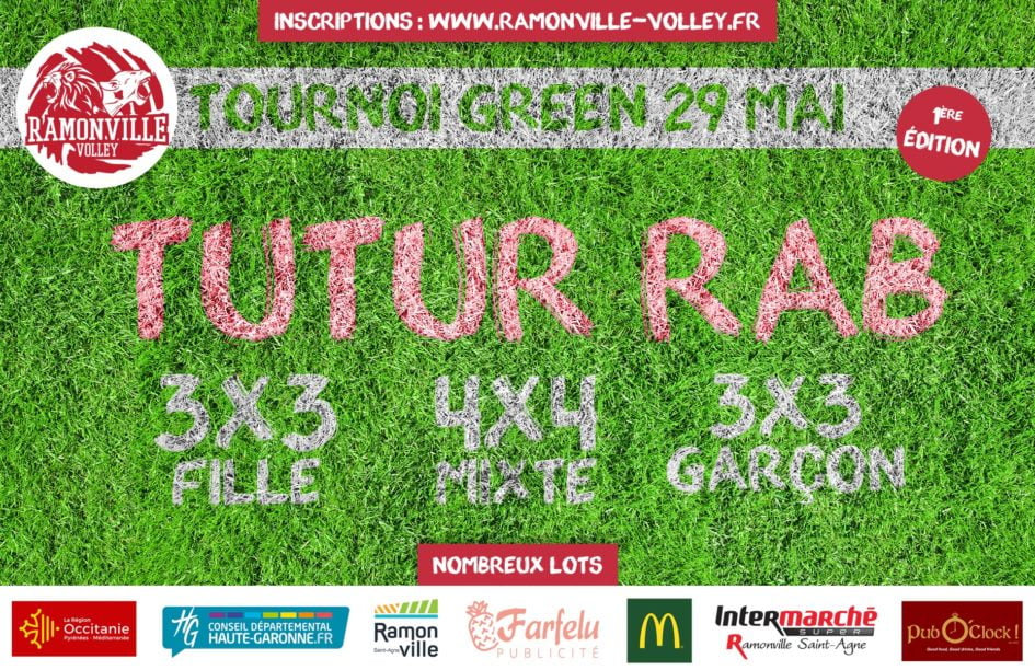 tournoi volley volley green ramonville