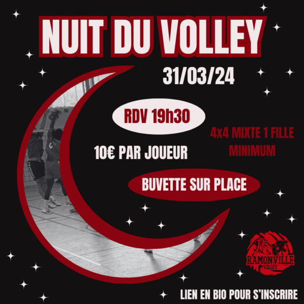 nuit du volley ramonville